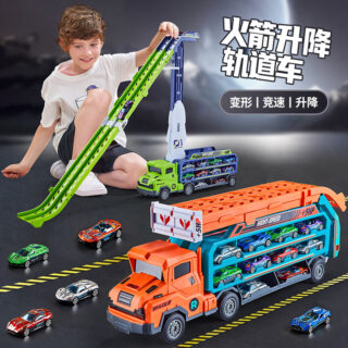 Camión transportador con pista elevadora 90,5cm