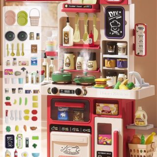 Cocina infantil eléctrica 82 pzs - 83cm